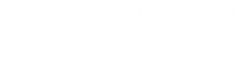 Loughborough University logo white